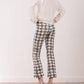 Avenue Montaigne - Houndstooth Leo Pant