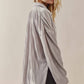 Free People - My Best Long Sleeve Button Front Top