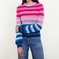 &Isla - Ariana Striped Cashmere Sweater