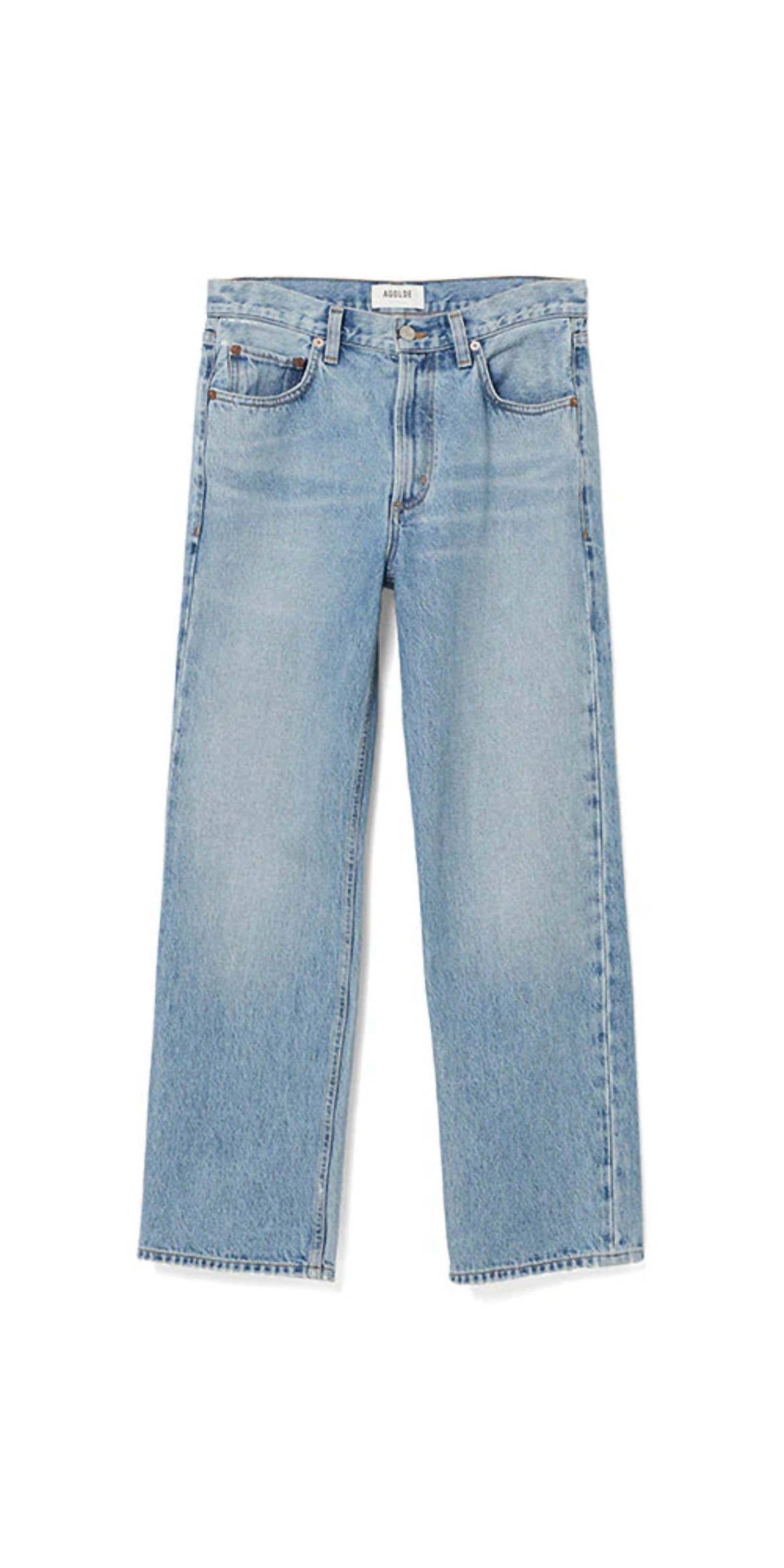 Agolde - Valen Mid Rise Straight Jean