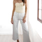 2.7 August Apparel - Tweed Strapless Top