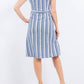 Paparazzi - Woven Textured Yarn-dye Dress