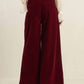 Freemarket - Coy Charm Velvet Wide Leg Pant