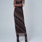 Astrid - Jocelyn Printed Midi Skirt