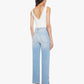 Mother - Rambler Zip Slice Hover Fray Jean