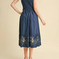 &Merci - Cassia Embroidered Midi Dress