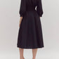 Entro - Zipper Midi Dress