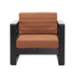 Giovanna Club Chair Set With Aluminum Frame