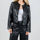 Lysse - Women's Geneva Grommet Vegan Leather Jacket