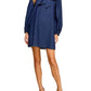 Tcec - Bow Tie Denim Mini Dress