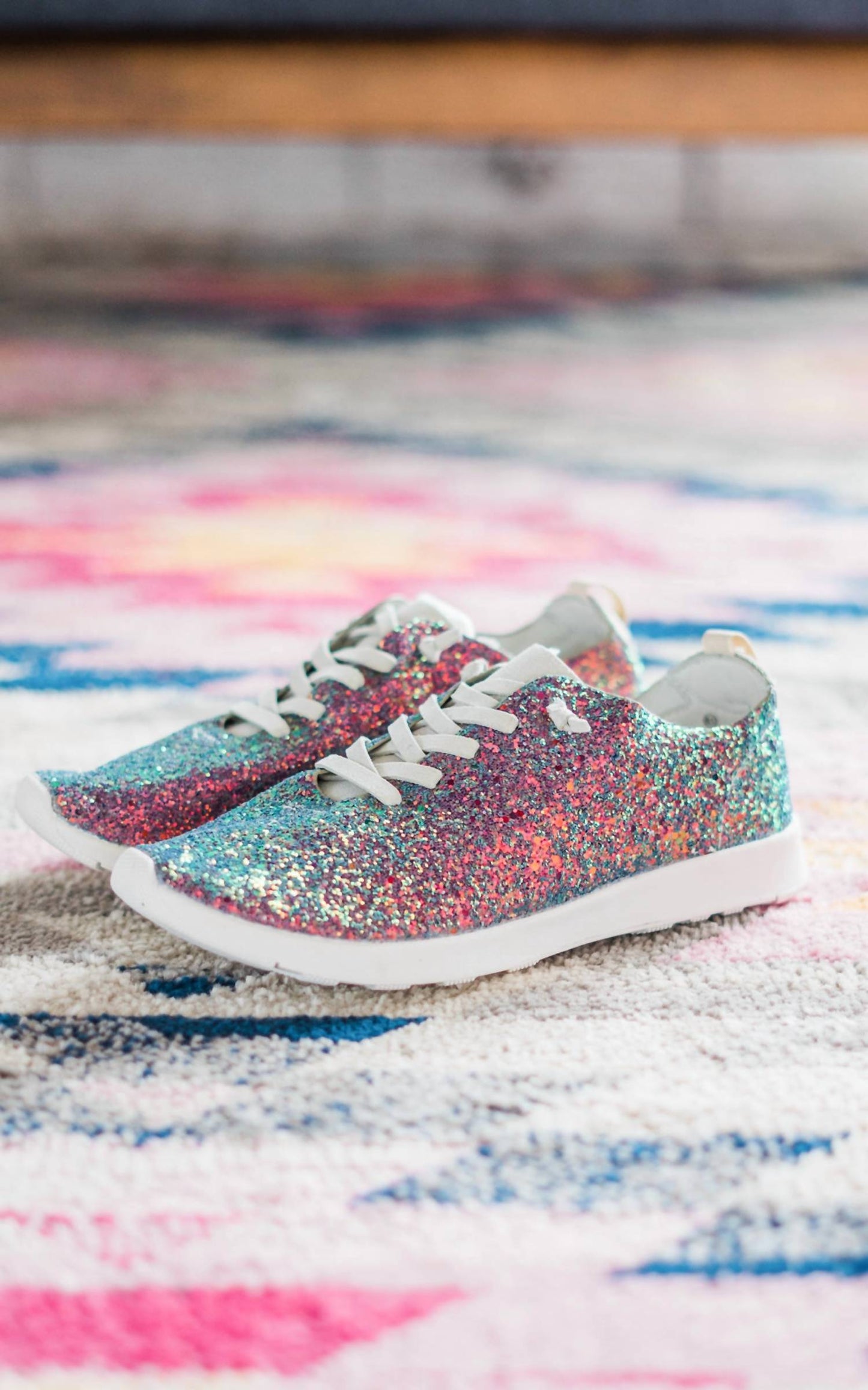 Not Rated - Women's Mayo Glitter Sneakers