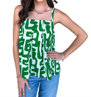 Thml - Printed Flowy Tank Top