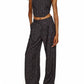 Another Girl - Pinstripe Wide Leg Trouser