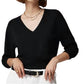 J.Crew - Cashmere Shrunken V-neck Sweater