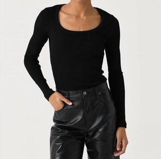 Agolde - Ren Straight Leather Pant Detox