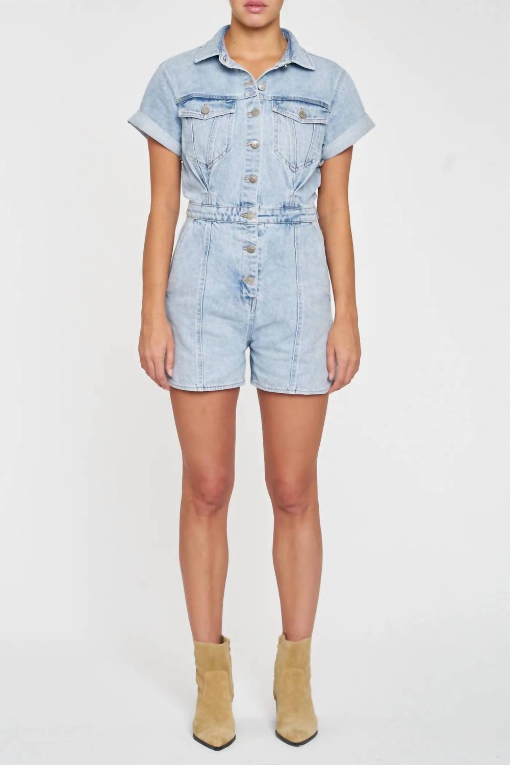 Daze - Topanga Short Sleeve Romper