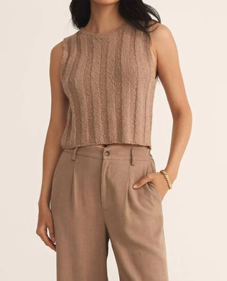 Z Supply - Calan Rib Sweater Cropped Tank