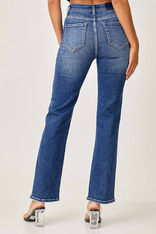 Risen - Midrise Slim Relaxed Straight Jeans