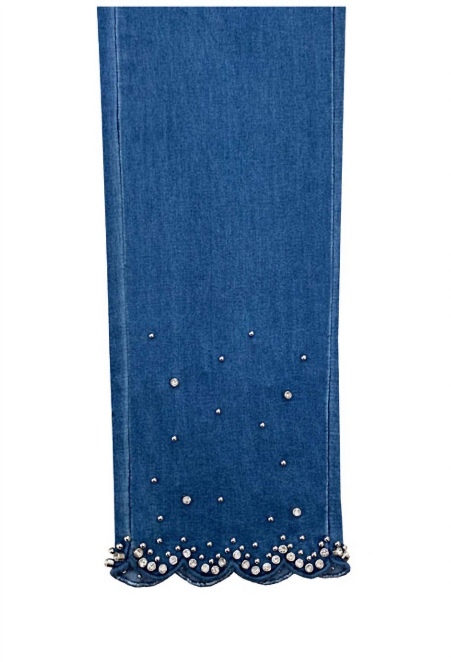 Ethyl - Women's Scallop Shine Jeans