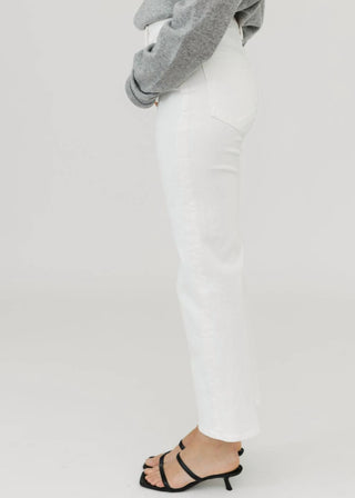 Mother - Rambler Zip Ankle Straight Leg Jean