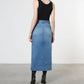 Enza Costa - Soft Touch Slit Skirt