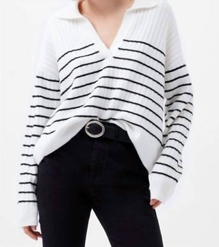 French Connection - Vhari Collar Stripe Jumper