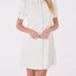Dolce Cabo - Linen Button Down Mini Dress