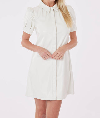 Dolce Cabo - Linen Button Down Mini Dress