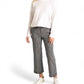 Atm - RAILROAD STRIPE FRAYED HEM PANT