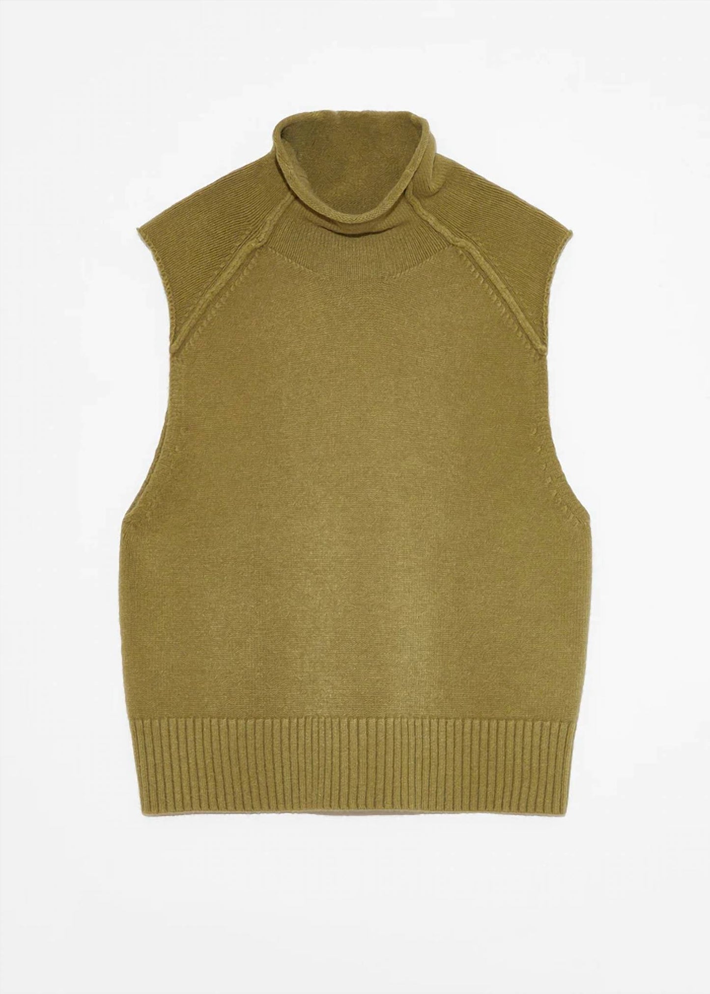Deluc - Penstemon Knit Turtleneck Vest
