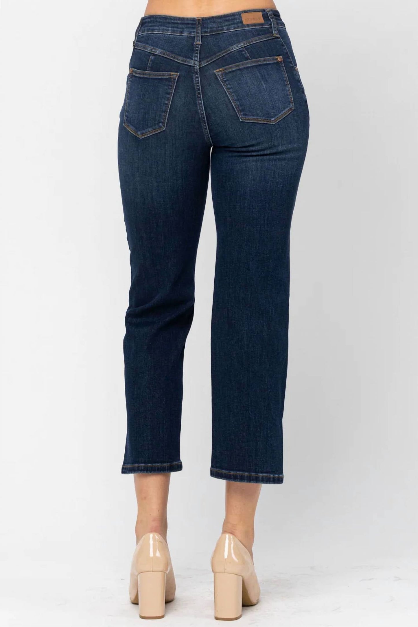 Judy Blue - Center Stage High Rise Cropped Denim Jeans