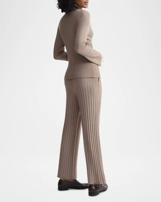 Varley - Ravena Rib Knit High Neck Top