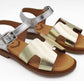 Calzados Fernandez Alonso Sl - Girl's Metallic Leather Sandal