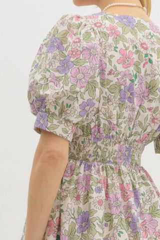 Entro - Darla Daisy Mini Dress