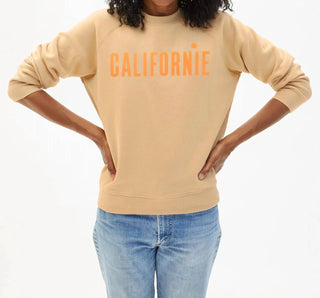 Clare V. - Crew Neck Graphic Sweatshirt