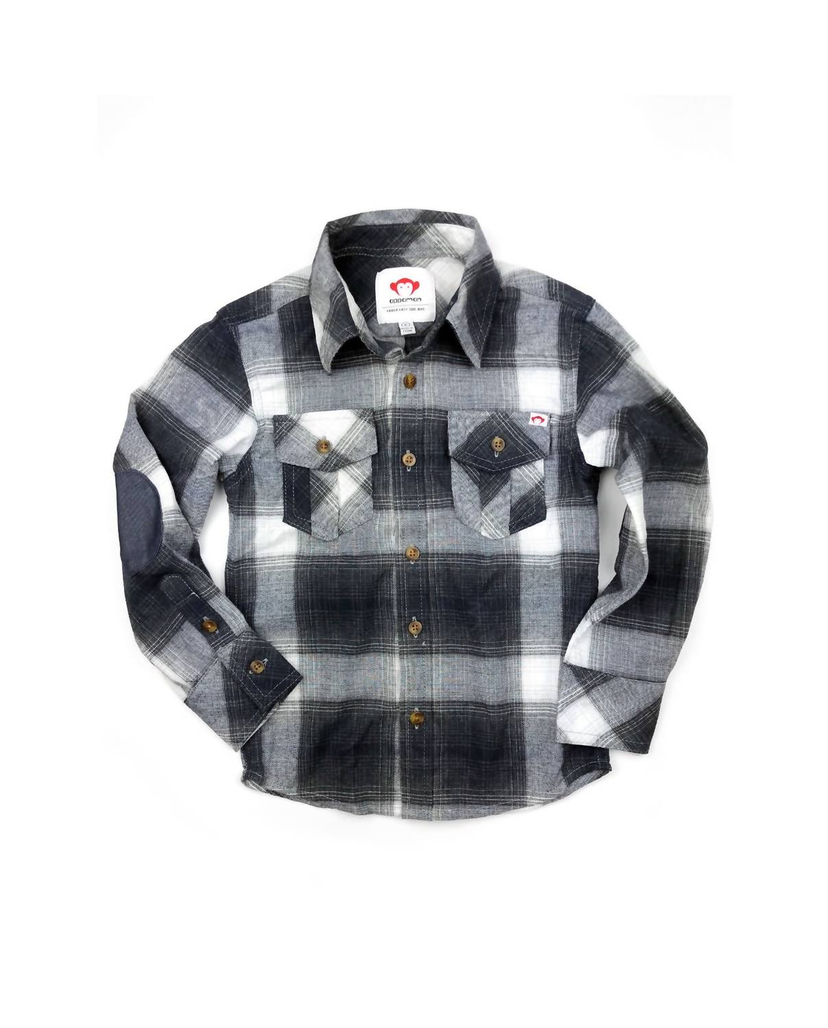 Appaman - Boys' Flannel Polo Shirt