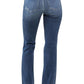 Judy Blue - Lilith Mid Rise Hand Sand Destroyed Bootcut Jean