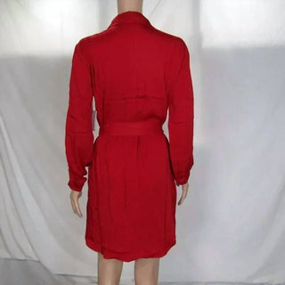 Bella Dahl - Belted Long Sleeve Shirt Dress