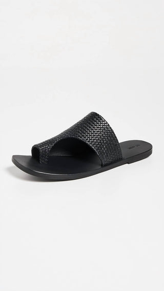 St. Agni - Woven Abstract Slide Sandal