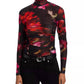 steve-madden-taylore-printed-mesh-mock-neck-top