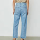 Agolde - 90's Crop Mid Rise Loose Straight Jeans