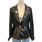 Oolala - Patent Chifton Combo Jacket