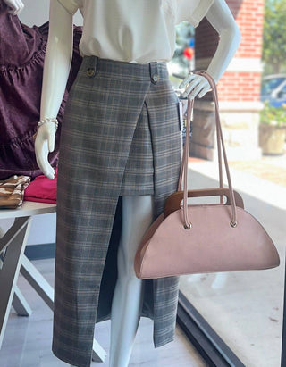 Calin Collection - Women's Lizard Print Boxy Tote Bag