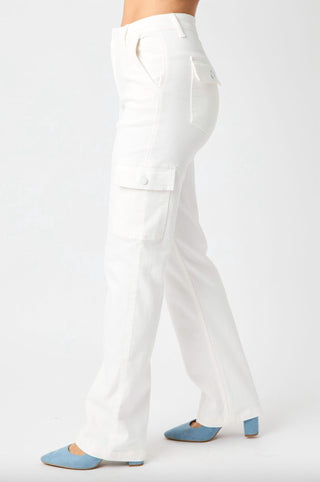 Judy Blue - Cargo Straight Leg Jeans