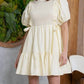 Heyson - Michelle Puff Sleeve Mini Dress