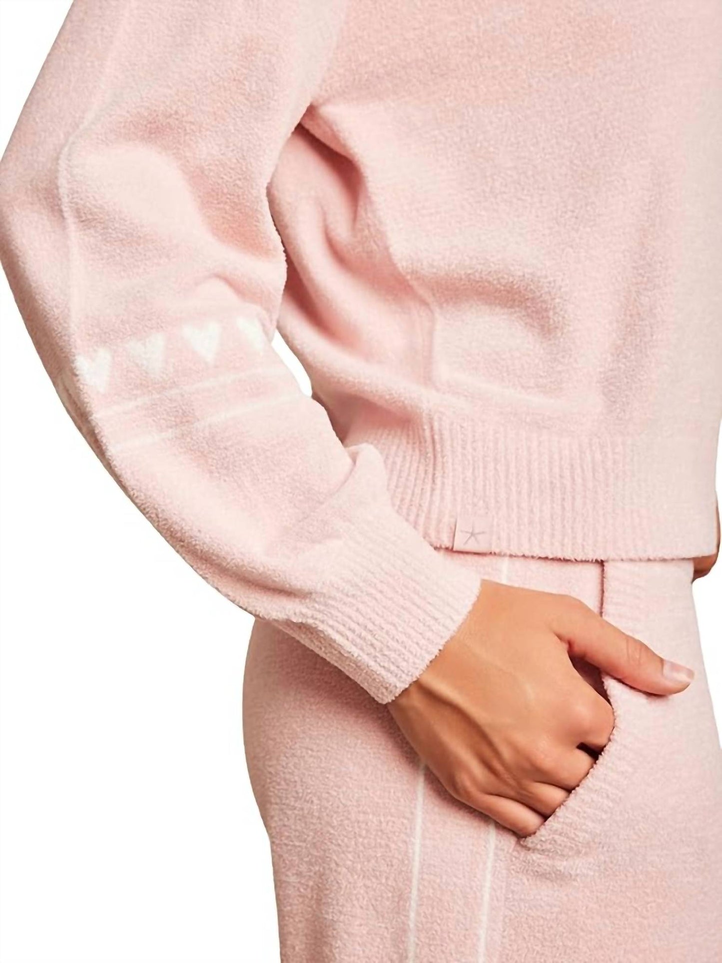 Barefoot Dreams - CozyChic Ultra Lite Heartbeat Stripe Pullover