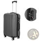 3-in-1 Dark Gray Hardshell Spinner Luggage Set