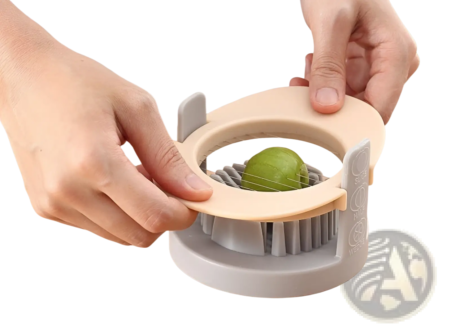 3-in-1 Egg Slicer and Manual Onion Cutter Tool