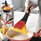 3-in-1 Silicone Slotted Spatula and Kitchen Tongs Clip