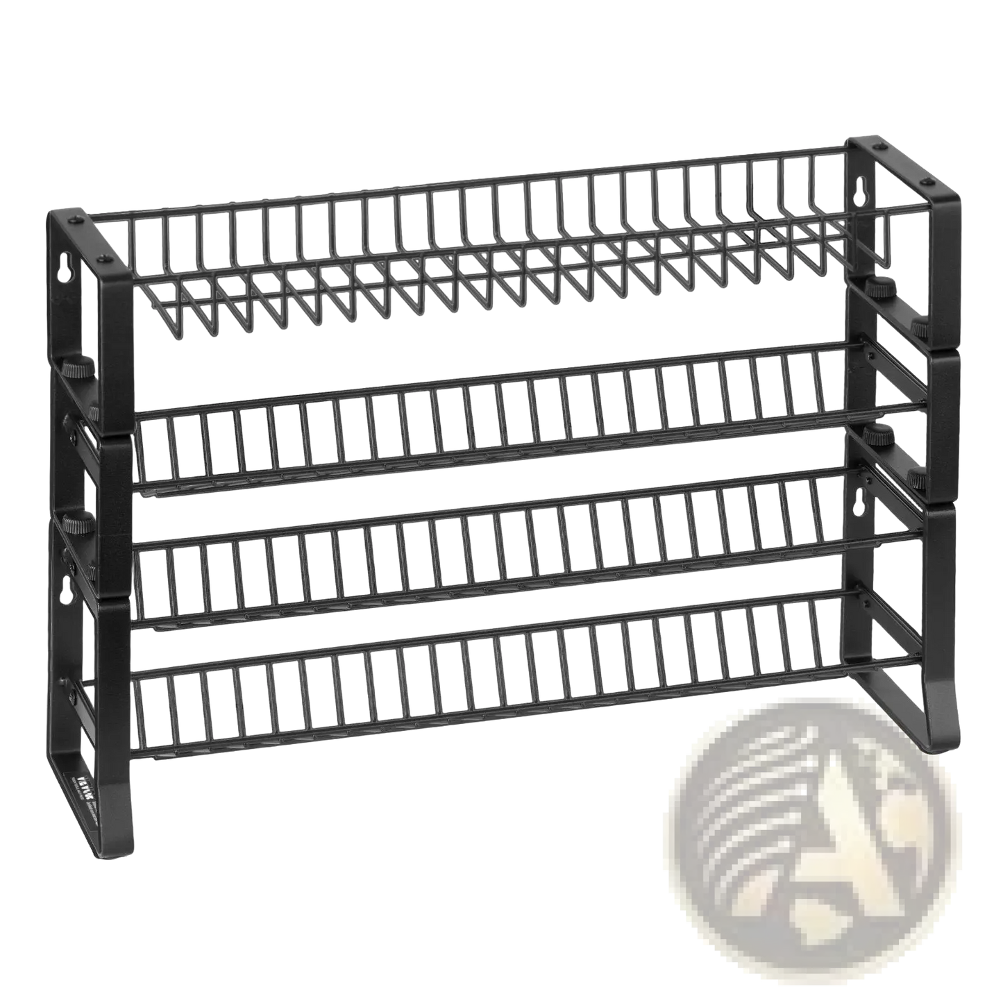 3-tier Metal Spice Rack Organizer for Kitchens